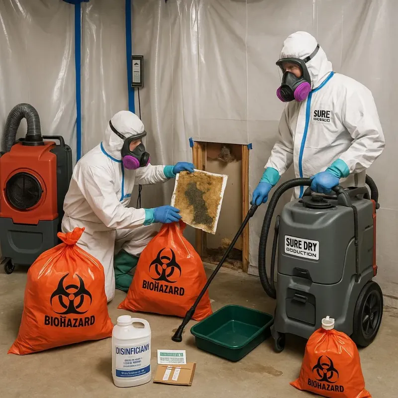 Contaminated Water Handling Protocols process in Lake Mohawk, OH