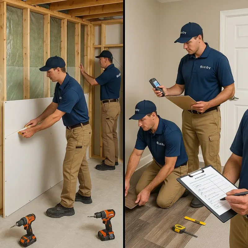 Repairs and Reconstruction process in Lake Mohawk, OH